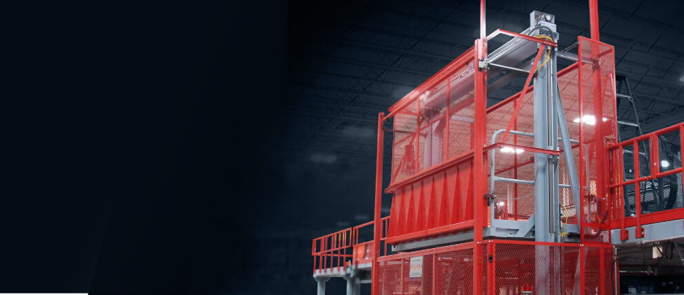 Avoiding operational costs with custom VRCs - custom material lifts - Autoquip