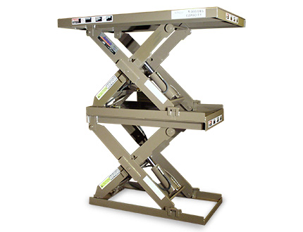 24 Autoquip Scissor Lift With 4000 Pound End Load Capacity H24S40 Travel 