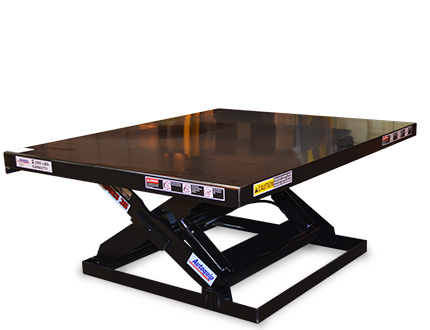 Extra Wide Scissor Lift Tables by Autoquip