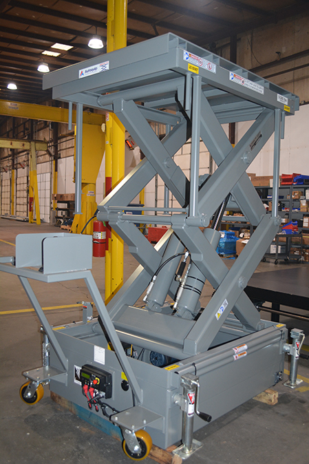 Battery Operated Portable Tork 2 Scissor Lift by Autoquip