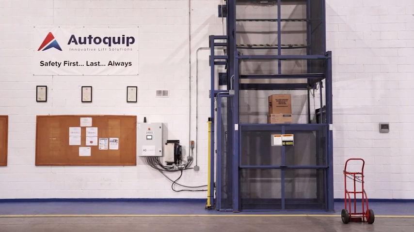 Custom Vertical Reciprocating Conveyors (VRCs) from Autoquip Lifting Solutions – The Lift Leader