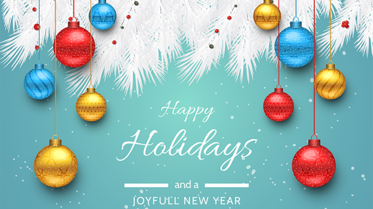 happy holidays graphic