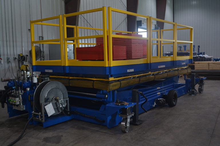 Air-powered Transport Lift for Spacecraft Manufacturing - Autoquip