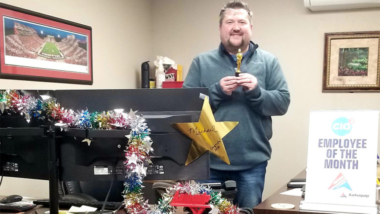 Autoquip December Employee of The Month – Michael Merritt
