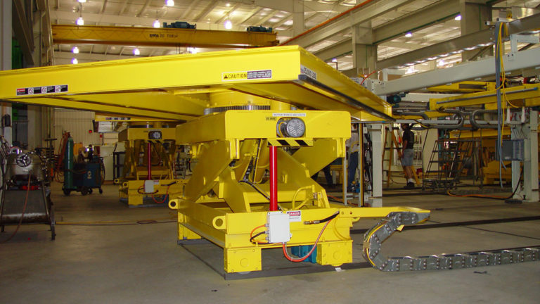 Custom scissor lifts for long term use - Autoquip