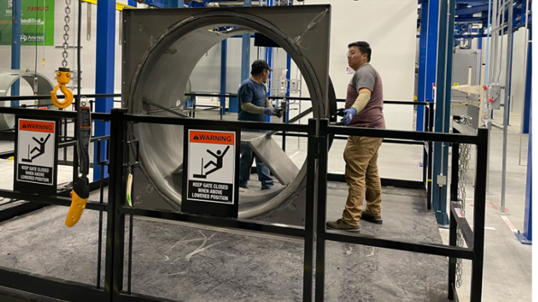 Efficient Work Platforms: Enhancing the Loading and Unloading Processes for Ventilation Equipment