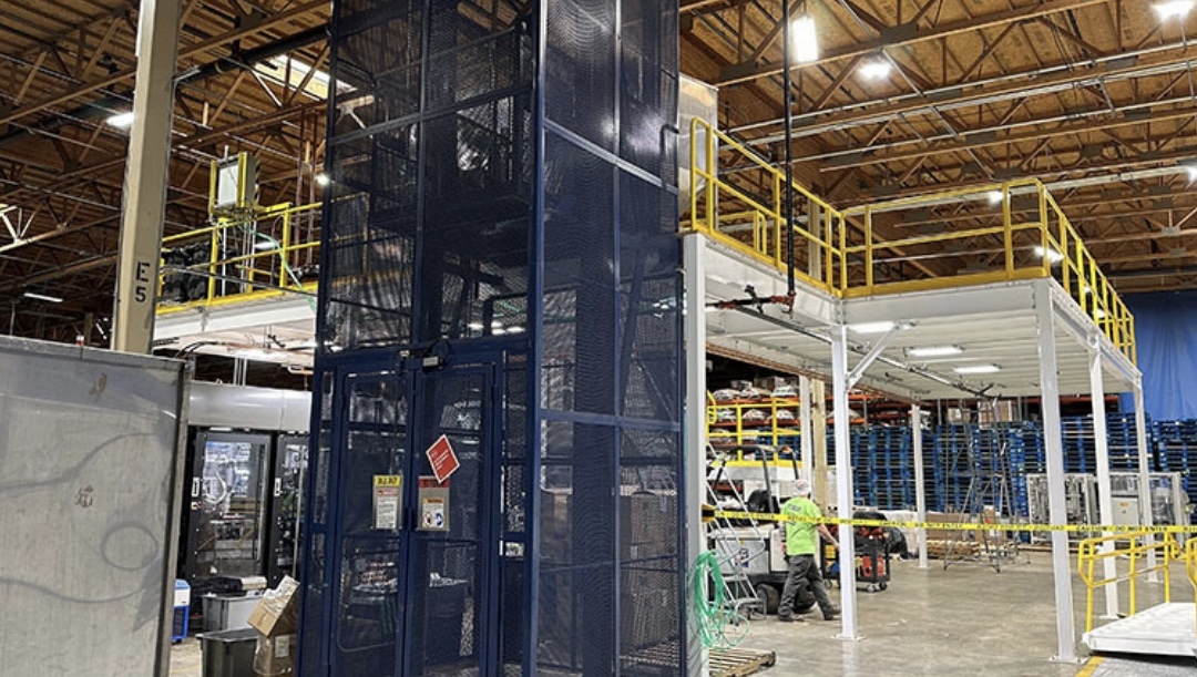 VRCs for Vertical Material Flow Automation
